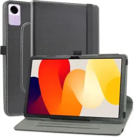 mama-mouth-etui-skorzane-do-xiaomi-redmi-pad-se-11-stojak-obrotowe-czarne