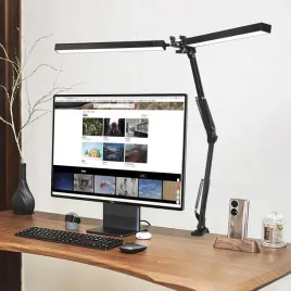 lampa-biurkowa-led-designerska-sieciowa-czarna-2-punkty-swiatla-wys-60cm