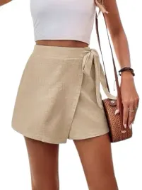 shein-damskie-spodnico-spodenki-bezowe-na-lato-casual-m-luf