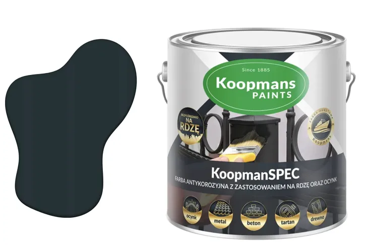 KoopmanSPEC farba antykorozyjna 5L RAL 7016