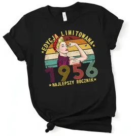 koszulka-na-70-urodziny-damska-vintage-najlepszy-rocznik-1956-100percent-bawelna