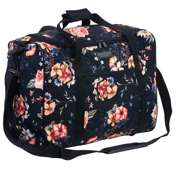 Torba podróżna w kwiaty bagaż podręczny do do samolotu 40x30x20cm