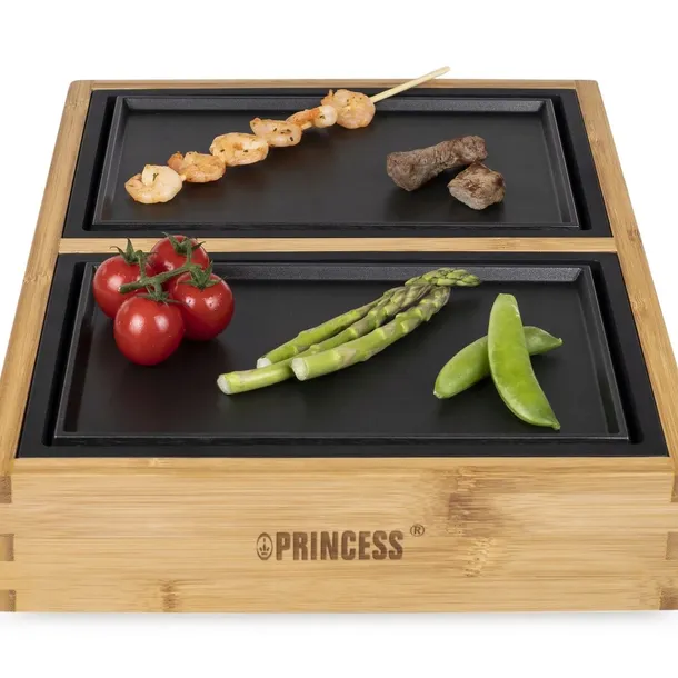 princess-chef-grill-stolowy-dinner4two-pure-bambus-komunikacja-lampka-kontrolna