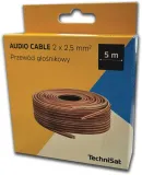 kabel-przewod-glosnikowy-technisat-2-x-25mm-5m-hi-fi-audio-cca-miedz-ofc-stan-opakowania-oryginalne