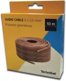kabel-przewod-glosnikowy-technisat-2-x-25mm-10m-hi-fi-audio-cca-miedz-ofc-dlugosc-kabla-10-m