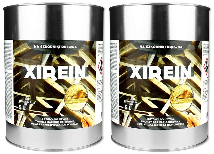 2X XIREIN PERMETRYNA ZWALCZA KORNIKI SPUSZCZELE KOŁATKI BARIERA OCHRONNA 5L