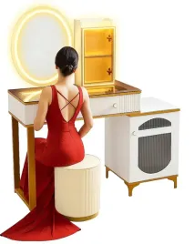 toaletka-kosmetyczna-z-lustrem-led-oswietleniem-lustro-pufa-406