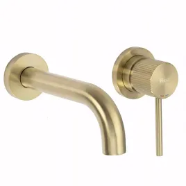 bateria-umywalkowa-zlota-szczotkowana-podtynkowa-frez-scienna-lungo-stripe