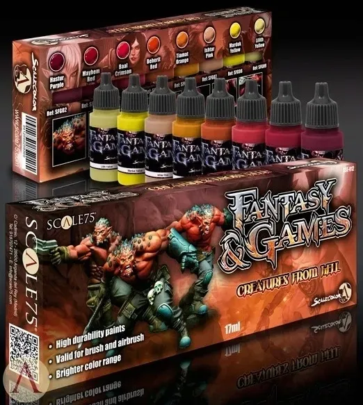 scale75-fantasy-and-games-paint-set-creatures-from-hell-8-farb-akryl-stan-nowy