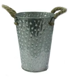 oslonka-wazon-ocynk-metal-h25-ogrod-taras-kropki