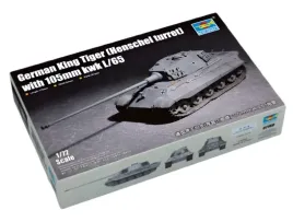 trumpeter-07160-german-king-tiger-henschel-turret-with-105mm-kwh-l-65-1-72