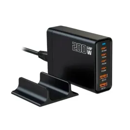 zasilacz-ladowarka-200w-gan-2x-qc-usb-4xusb-c-do-laptopa-iphone-mac-100w