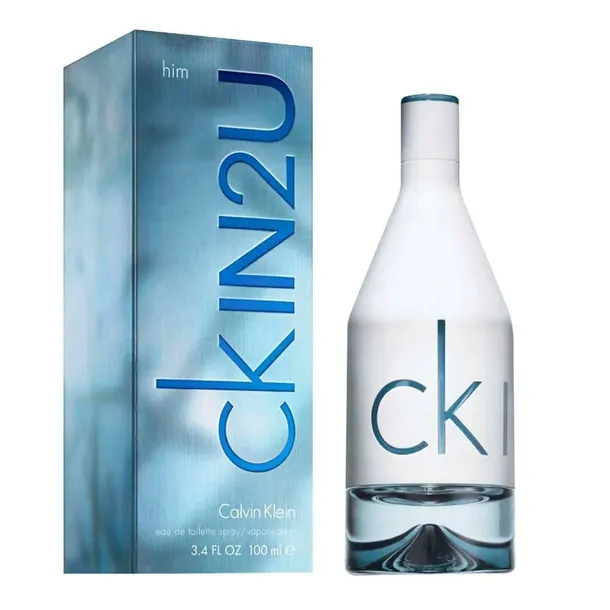 CALVIN KLEIN In2U Men Woda toaletowa dla Mężczyzn Perfumy Męskie EDT 100ml