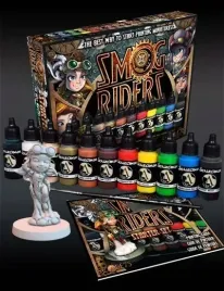 scale-75-smog-riders-starter-kit-zestaw-11-farb-akrylowych-figurka