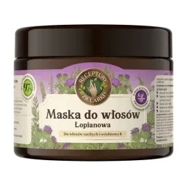 receptury-zielarki-maska-lopianowa-do-wlosow-suchych-i-oslabionych-300ml