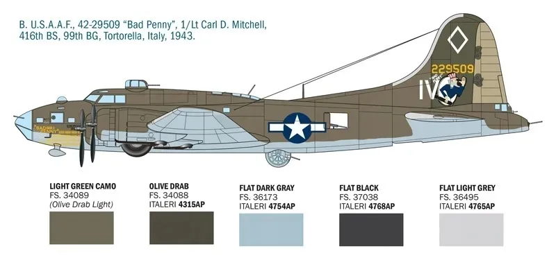 1-72-model-bombowca-b-17f-flying-fortress