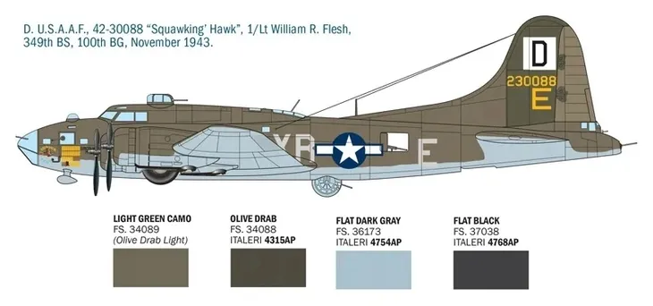 1-72-model-bombowca-b-17f-flying-fortress-memphis-belle-bad-penny-stan-zlozenia-do-zlozenia