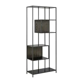 wysoki-regal-na-ksiazki-dekoracje-5-polek-czarny-do-salonu-loft-seaford