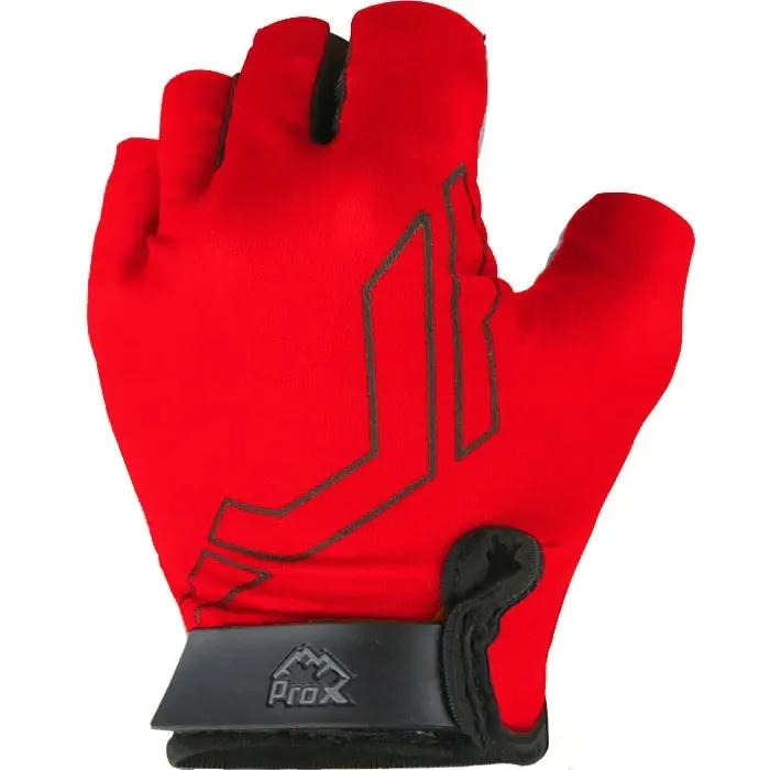 rekawiczki-rowerowe-krotkie-prox-basic-czerwone-m
