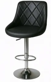 nowoczesny-regulowany-hoker-barowy-krzeslo-na-srebrnej-podstawie-czarny-6