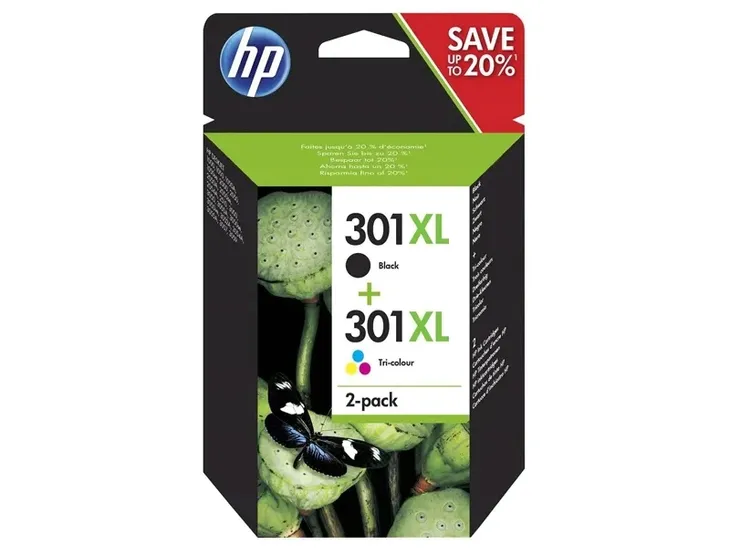Komplet tuszy do HP - 301xl, zestaw, 1050 2050 3050 1510, DŁUGI TERMIN! (N)