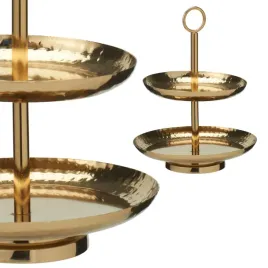 zlota-patera-do-serwowania-ciast-owocow-przekasek-20cm-niska-2-poziomy