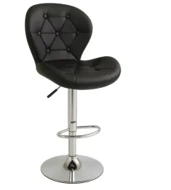 obrotowy-pikowany-hoker-barowy-krzeslo-na-srebrnej-podstawie-czarny-2