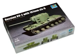 trumpeter-07162-czolg-kw-2-z-armata-zis-6-107mm-1-72