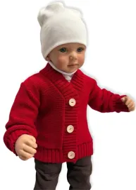 sweterek-dzieciecy-104-sweter-elegancki-rozpinany-akryl100percent-cieply-czerwony