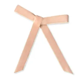 aksamitka-dziecieca-ozdobna-naszyjnik-z-kokardka-6x9-cm-0-5-lat-puder-roz