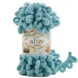 alize-puffy-414-lazurowy-petelkowa-rekodziela-100gr-9mt