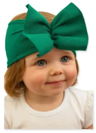 opaska-turban-dziewzeca-profilowana-rozm-34-38-wiosna-jesien-0-6-m-zielona