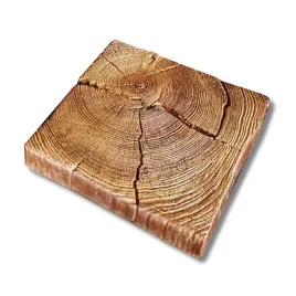 plaster-drewna-sciezka-drewniana-do-ogrodu-betonowe-drewno-pien-kwadratowy