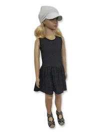 sukienka-letnia-56-bez-rekawa-dla-dziewczynki-bawelna-100percent-wzor-groszki