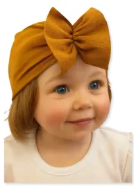 opaska-turban-dziewzeca-profilowana-roz-34-38-wiosna-jesien-0-6-m-ochra