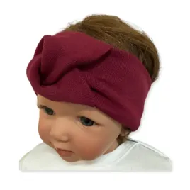 opaska-przeplatana-74-80-86-zakrywajaca-uszy-6-12-m-cy-rozm-40-44-bordowa