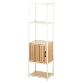 polka-do-salonu-biura-slupek-h153cm-polki-regal-biala-scandi-153-cm