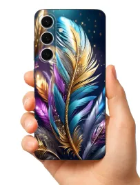 etui-case-do-samsung-galaxy-s24-s24-5g-piora-liscie-wzorki