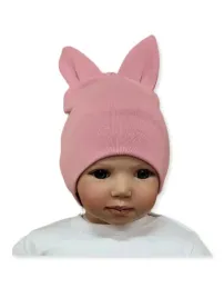 czapka-110-116-122-dziewczeca-wiosenna-jesienna-z-uszami-r-52-56-puder-roz