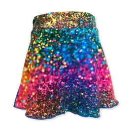 krotkie-spodenki-dziewczece-spodnica-dla-dziewczynki-164-spodniczka-glitter