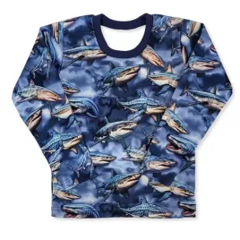 bluzka-98-t-shirt-dlugi-rekaw-koszulka-do-przedszkola-bawelna-100percent-rekiny