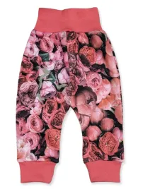 spodnie-56-spodenki-bezuciskowe-dziewczece-bawelniane-w-roze