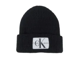 calvin-klein-jeans-czapka-meska-z-welna-czarna