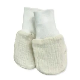 niedrapki-muslin-rekawiczki-lapki-wyprawka-dla-noworodka-na-lato-ecru