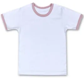 biala-bluzka-80-t-shirt-bawelna-z-rozowa-lamowka-koszulka-krotki-rekawek