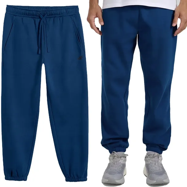 Spodnie Dresowe Męskie 4F Joggery Sportowe Dresy Bawełniane M1140-46S-XL