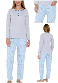pizama-damska-jasnoszara-w-galazki-z-dlugim-rekawem-i-spodniami-3xl