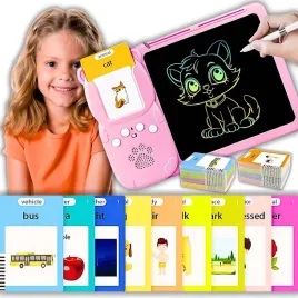 czytnik-kart-tablet-do-nauki-angielskiego-slowek-2w1-112-kart-224-slowka
