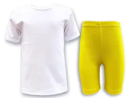 komplet-gimnastyczny-104-stroj-do-przedszkola-biala-bluzka-i-zolte-kolarki