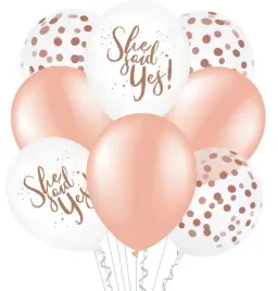 balony-she-said-yes-rose-gold-z-konfetti-8szt-zareczyny-dekoracja-ozdoba